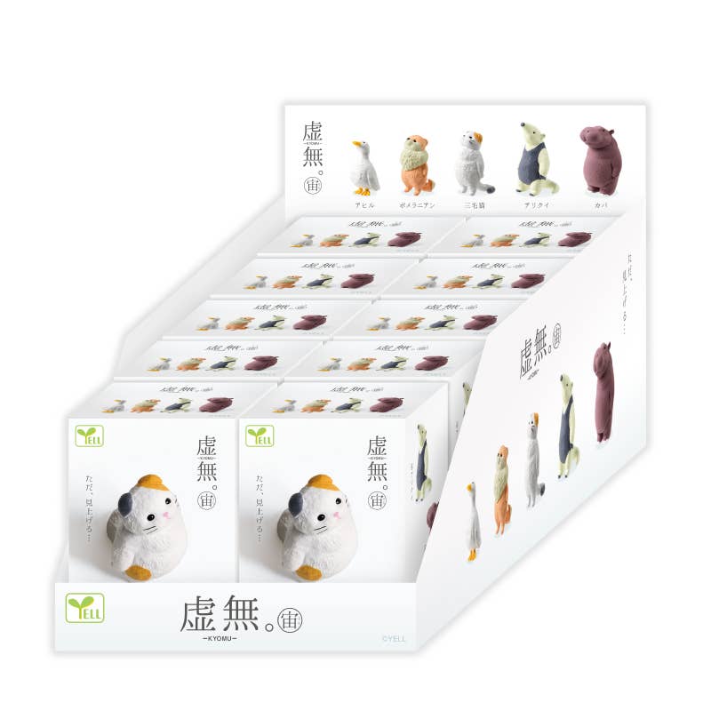 Hakubundo Yell FEEL NOTHING Void Animals Sky Series Surprise Figure Blind Box Kawaii Gifts 4570198782096