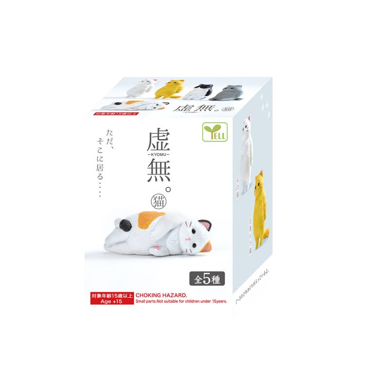 Hakubundo Yell Feel Nothing Void Cat s.1 Surprise Figure Blind Box Kawaii Gifts 4589469849758