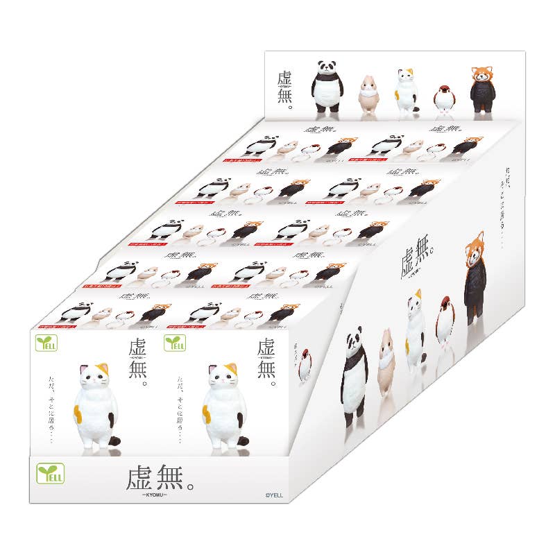 Hakubundo Yell FEEL NOTHING Void Animal s.1 Surprise Figure Blind Box Kawaii Gifts 4570198778433