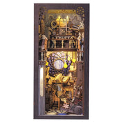 Hands Craft DIY Book Nook Kit: Nebula Common Room with Dust Cover Kawaii Gifts