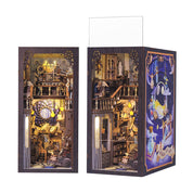 Hands Craft DIY Book Nook Kit: Nebula Common Room with Dust Cover Kawaii Gifts