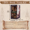Hands Craft DIY Book Nook Kit: Rose Detective Agency with Dust Cover Kawaii Gifts
