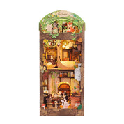 Hands Craft DIY Book Nook Kit: Mole's Apartment with Dust Cover Kawaii Gifts 810101581229