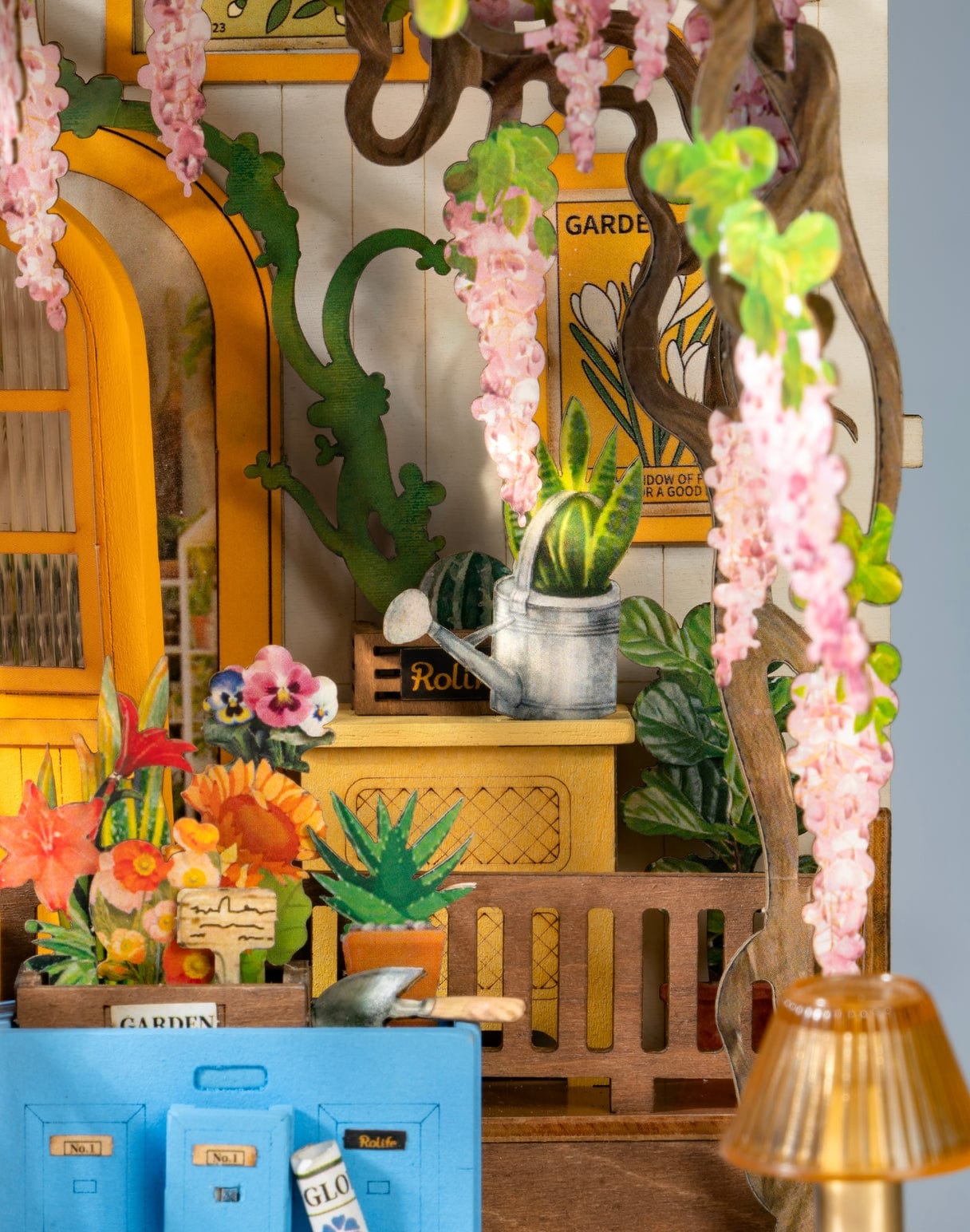 DIY Miniature House Book Nook Kit: Secret Garden – Sweet Memories
