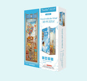 Hands Craft DIY Miniature House Book Nook Kit: Travel with the Wind Kawaii Gifts