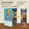 Hands Craft DIY Miniature House Book Nook Kit: Vincent's World Kawaii Gifts