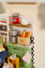 Hands Craft DIY Miniature House Kit: Afternoon Baking Time Kawaii Gifts