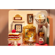 Hands Craft DIY Miniature House Kit: Holiday Living Room Kawaii Gifts