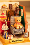 Hands Craft DIY Miniature House Kit: Holiday Living Room Kawaii Gifts