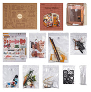 Hands Craft DIY Miniature House Kit: Homey Kitchen Kawaii Gifts