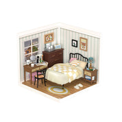 Hands Craft DIY Miniature House Kit: Sweet Dream Bedroom Kawaii Gifts 810101581137