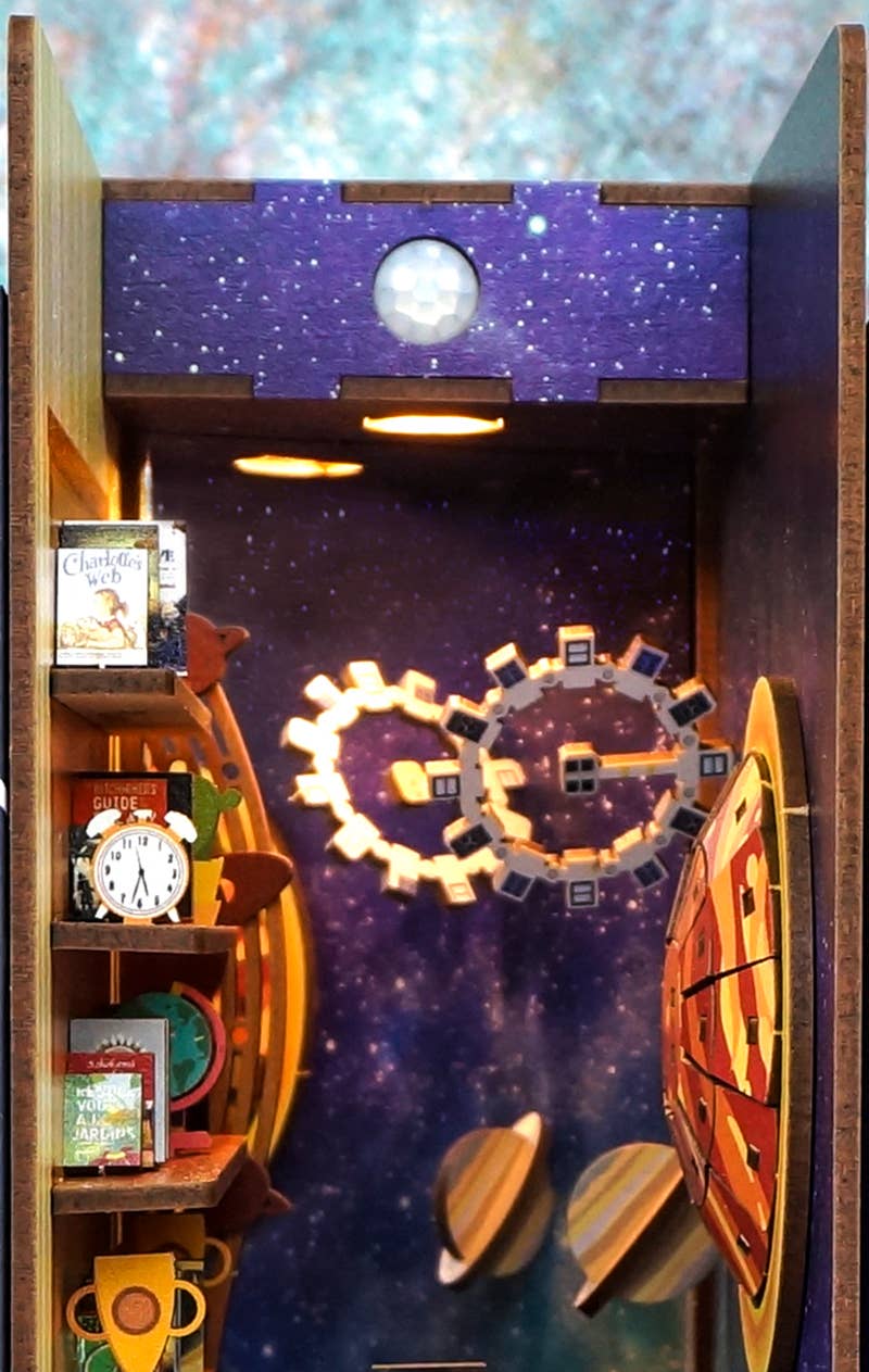 DIY Miniature House Book Nook Kit: Interstellar – Kawaii Gifts