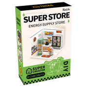 Hands Craft DIY Miniature House Kit: Energy Supply Store Kawaii Gifts