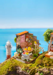 Hands Craft DIY Miniature House Kit: Fancy Tea Yard Kawaii Gifts