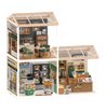 Hands Craft DIY Miniature House Kit: Fascinating Book Store Kawaii Gifts