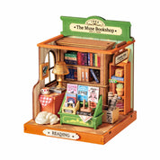 Hands Craft DIY Miniature House Kit: The Muse Bookshop Kawaii Gifts