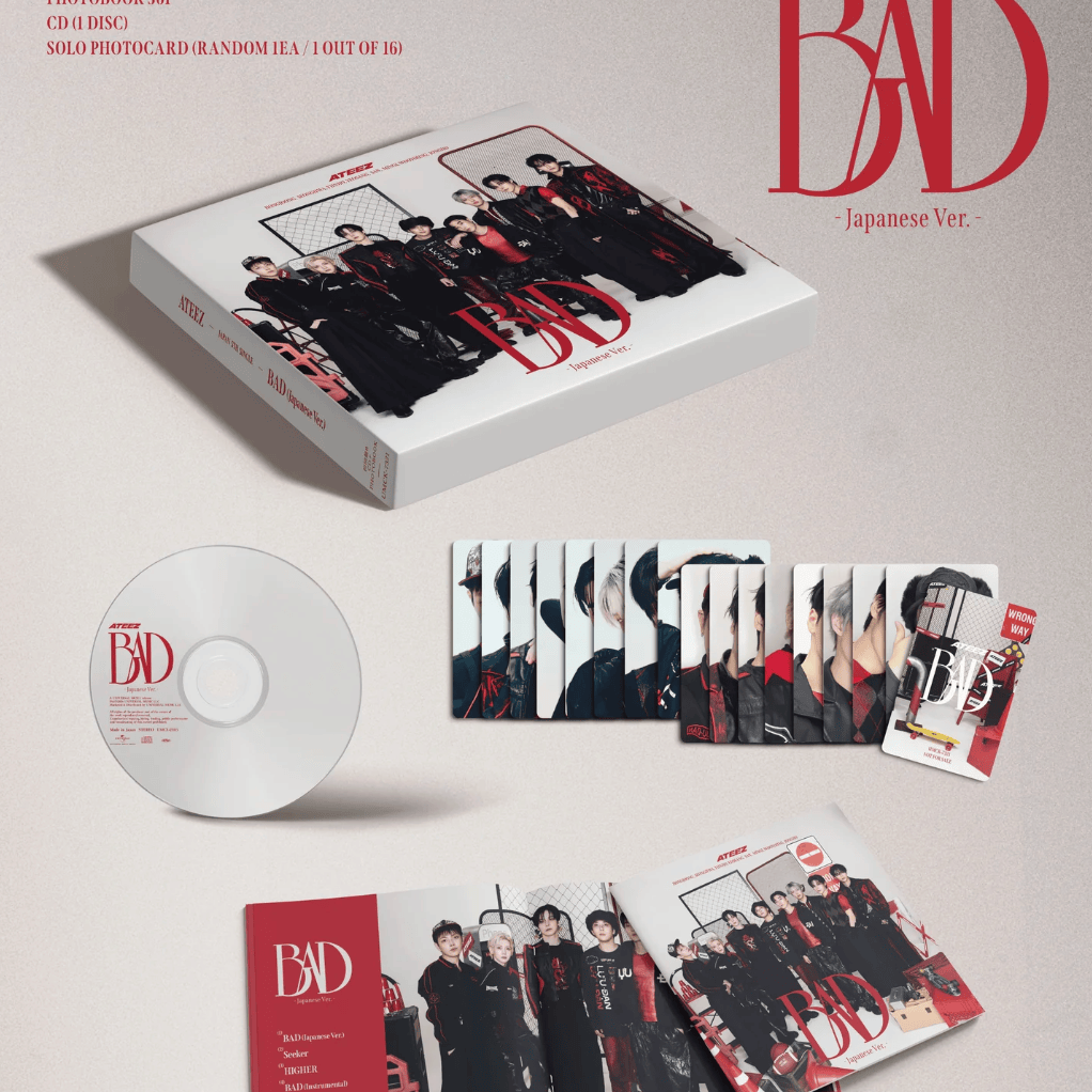 Hanteo ATEEZ - Bad (5th Japanese Single) (Limited Edition) B Kawaii Gifts