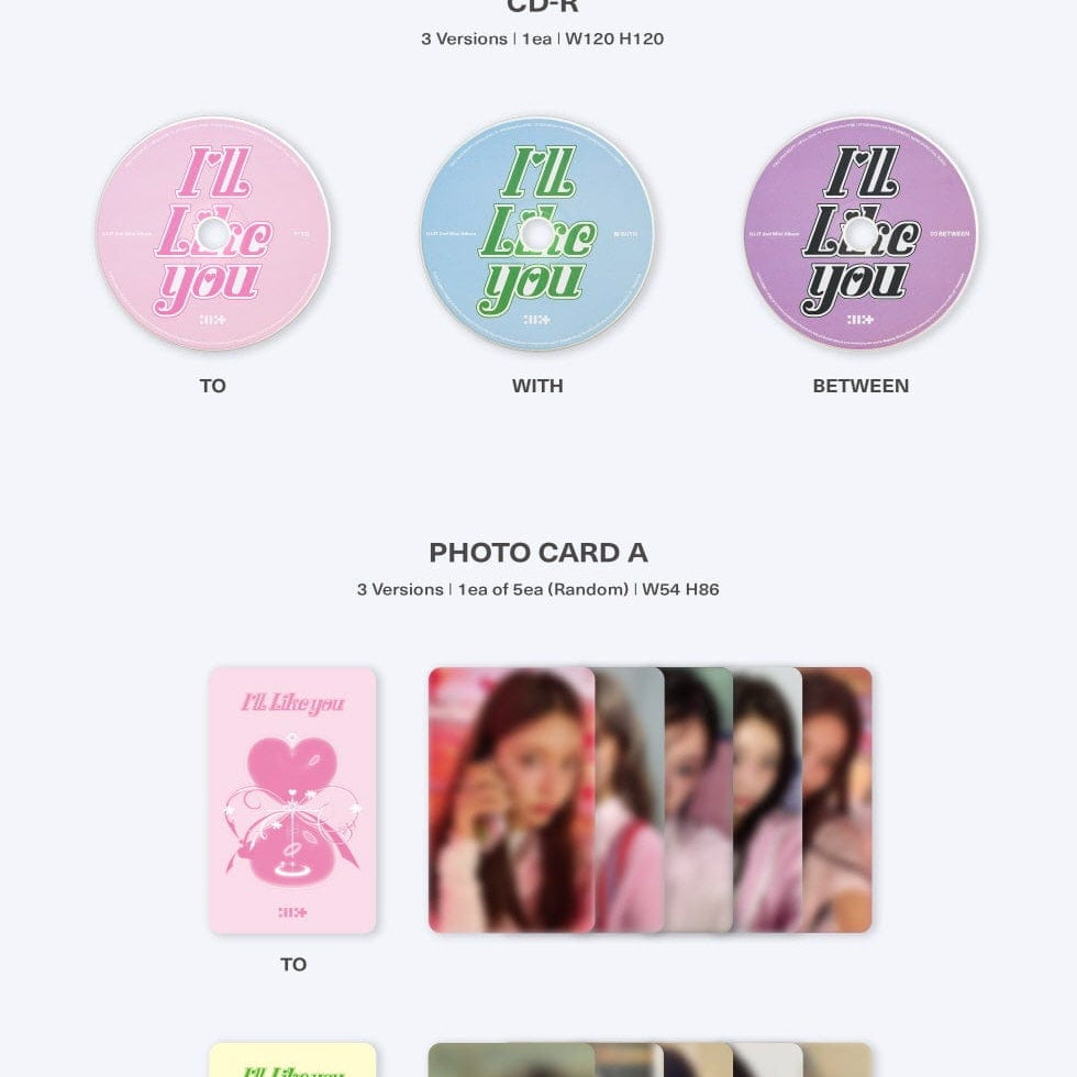 Hanteo ILLIT - [I'll Like You] (2nd Mini Album) Kawaii Gifts 8809704428866