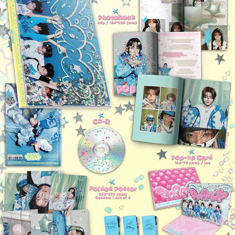 Hanteo NCT WISH - [Poppop] (2nd Mini Album) (Photobook Ver.) Kawaii Gifts 8804775454721