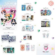 Hanteo [NEWJEANS] 2nd EP 'Get Up' [The Powerpuff Girls X NJ Box Ver.] Kawaii Gifts 8809929743386