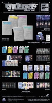 Hanteo PLAVE - 4th Mini Album 'Caligo Pt.2' (Pocaalbum Ver.) Kawaii Gifts