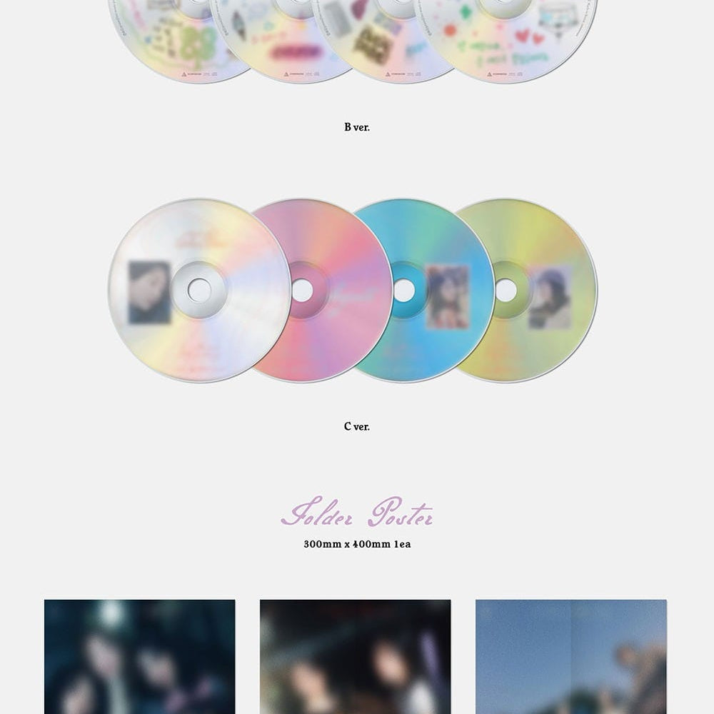 Hanteo QWER - 3rd Mini Album [In a Million Noises, I'll Be Your Harmony] Kawaii Gifts 8804775456107