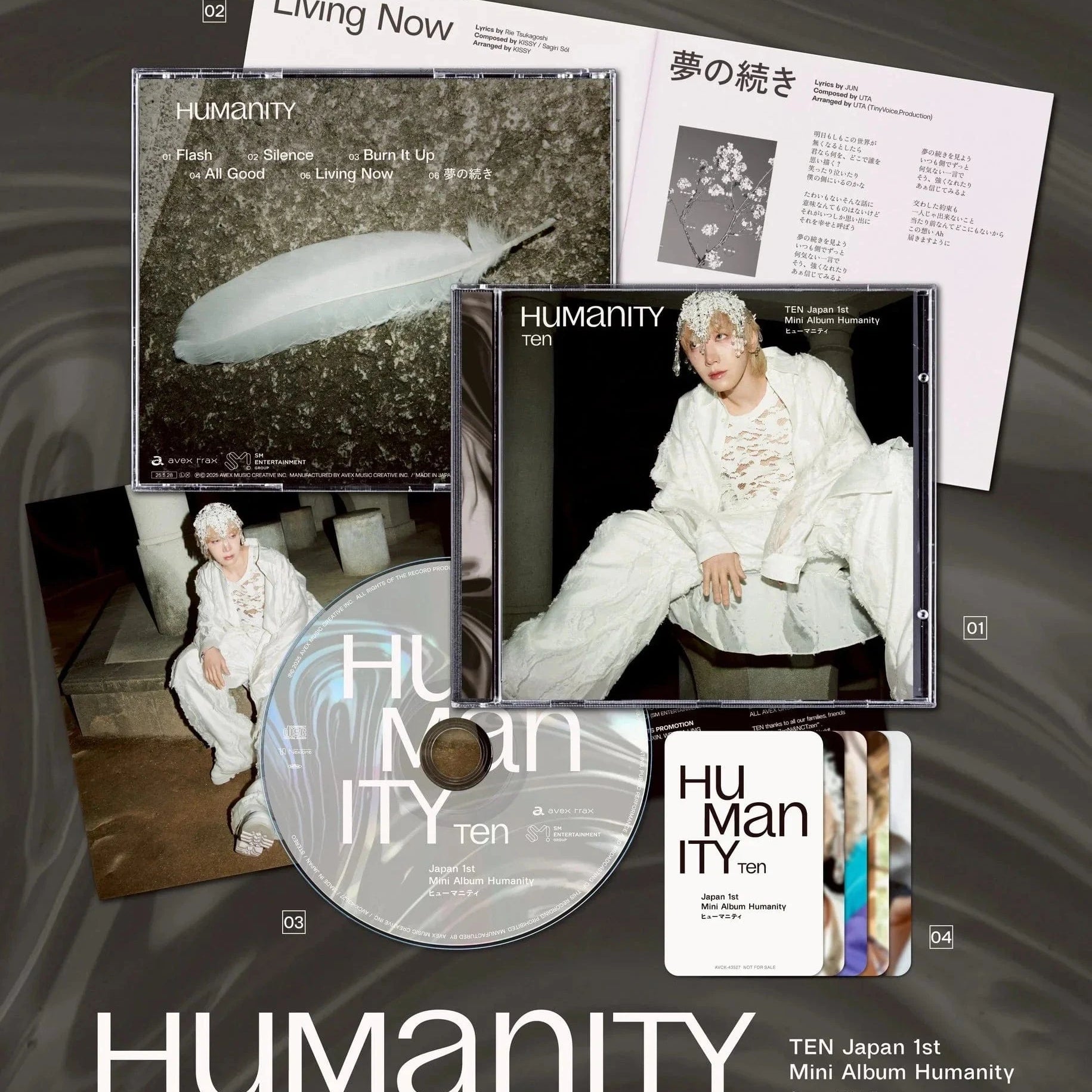 Hanteo Ten - (Japan 1st Mini Album) Humanity Kawaii Gifts
