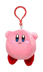 JBK Kirby 4" Small Dangler Plush with Clip Hovering Kawaii Gifts
