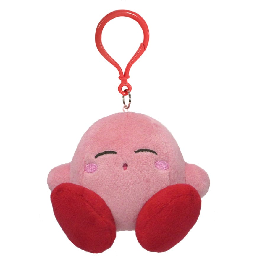JBK Kirby 4" Small Dangler Plush with Clip Sleeping Kawaii Gifts 819996017127
