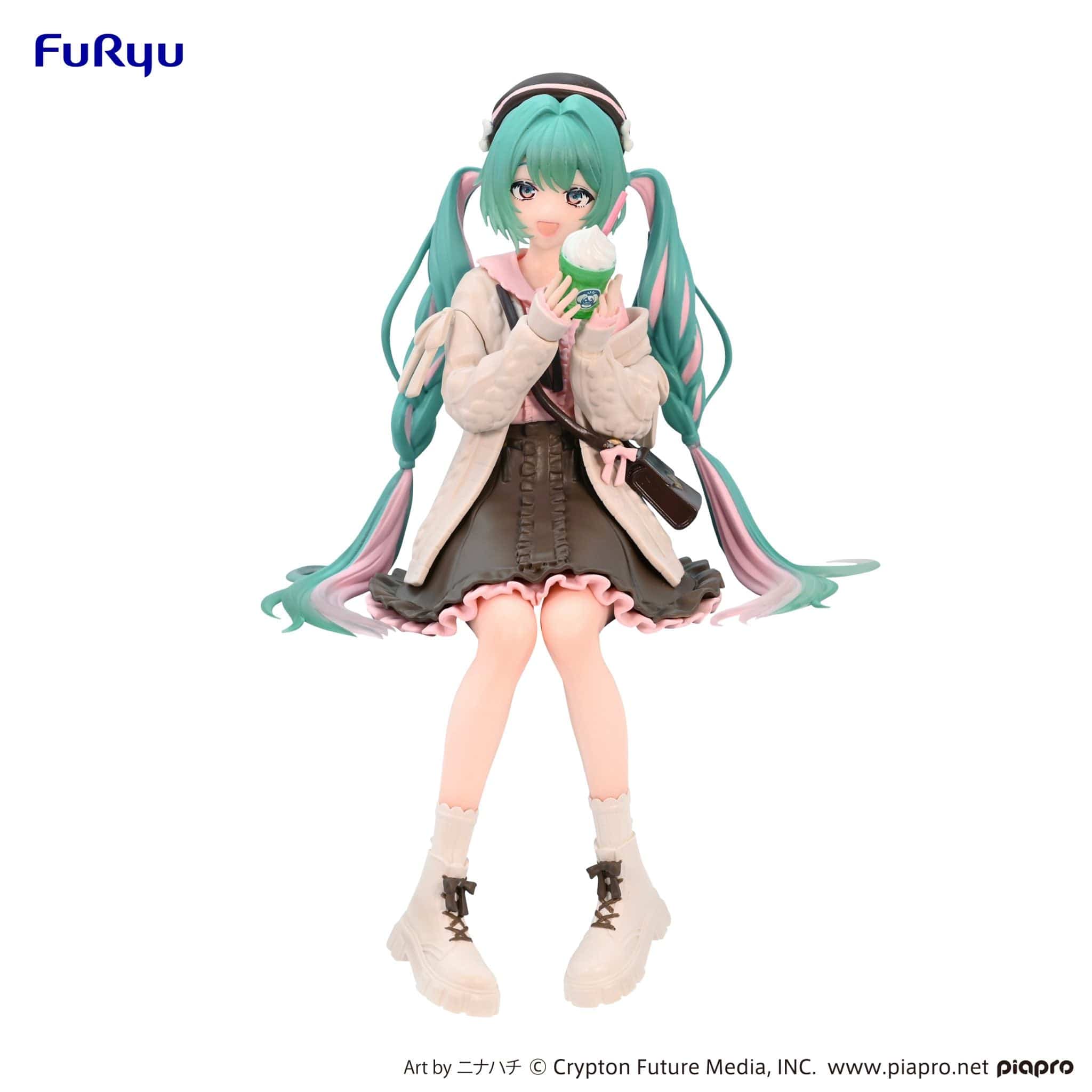 JBK Hatsune Miku Autumn Date Noodle Stopper Figure Kawaii Gifts 4582655071261