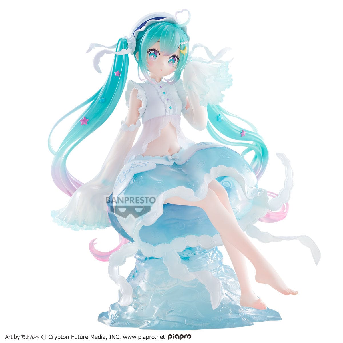 JBK Hatsune Miku Banpresto Evolve Clearluxe Jellyfish Figure Kawaii Gifts 4983164300109