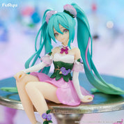 JBK Hatsune Miku Flower Fairy Morning Glory Pink Color Ver. Noodle Stopper 5.9" Figure Kawaii Gifts 4582655074477