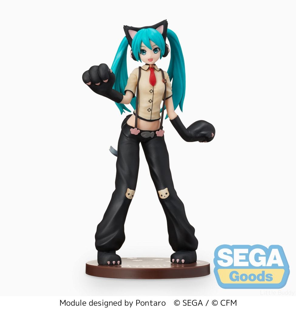 JBK Hatsune Miku: Project DIVA Arcade Future Tone SPM Figure "Hatsune Miku - Kitty Cat" Kawaii Gifts 4582733440248