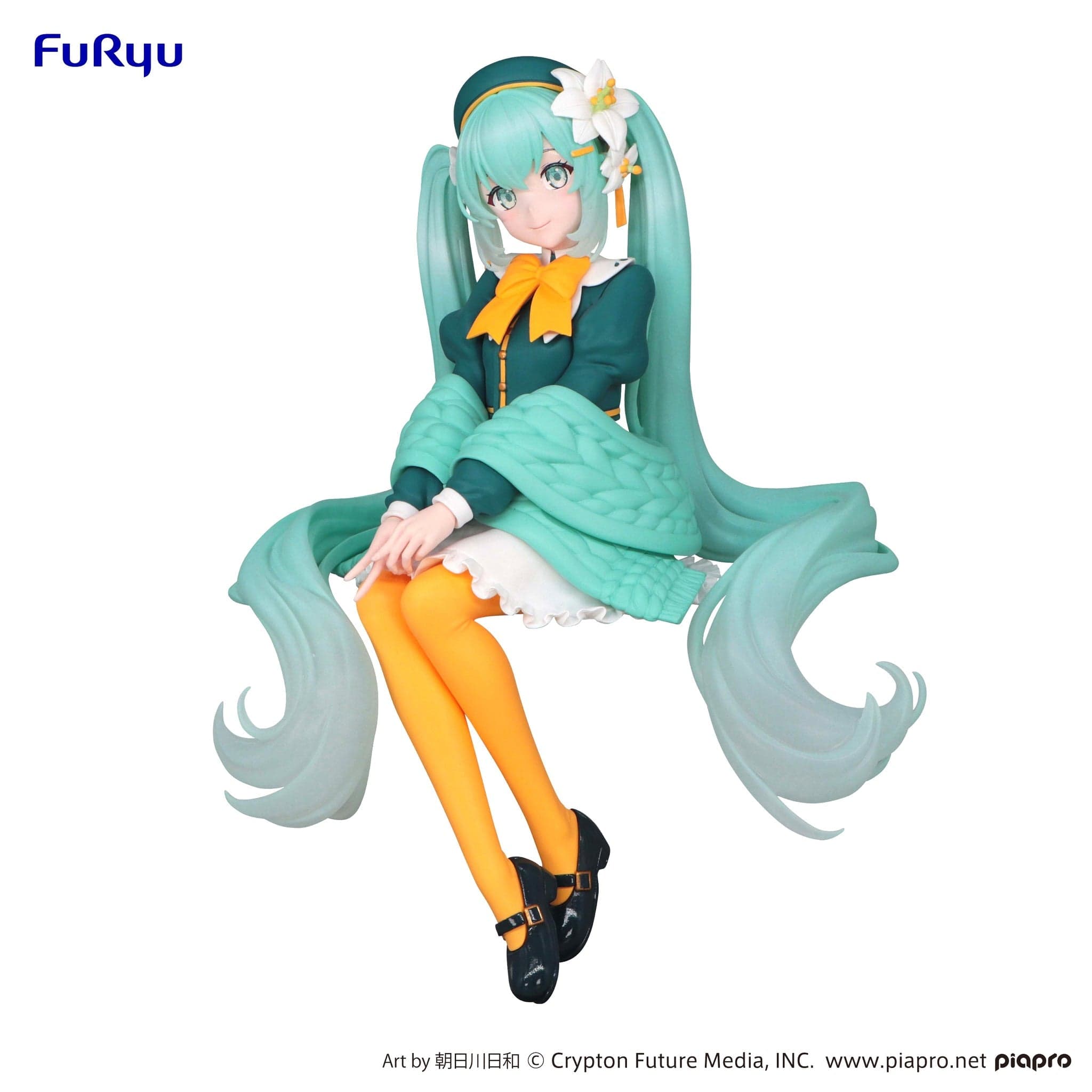 JBK Lily Flower Fairy Hatsune Miku Noodle Stopper Figure Kawaii Gifts 4582655072053