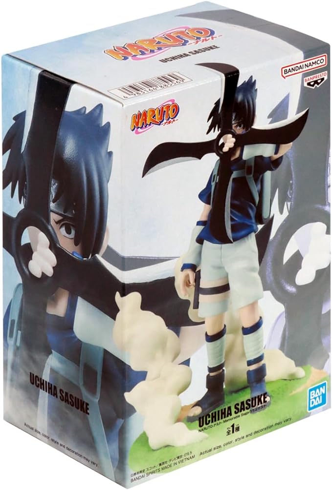 JBK Naruto Memorable Saga Uchiha Sasuke 4.7" Figure Kawaii Gifts 15763670