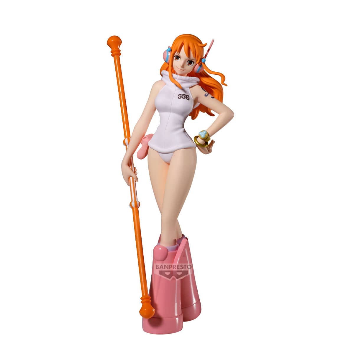 JBK ONE PIECE - Banpresto - The Shukko Nami Ver. Egghead Figure Kawaii Gifts
