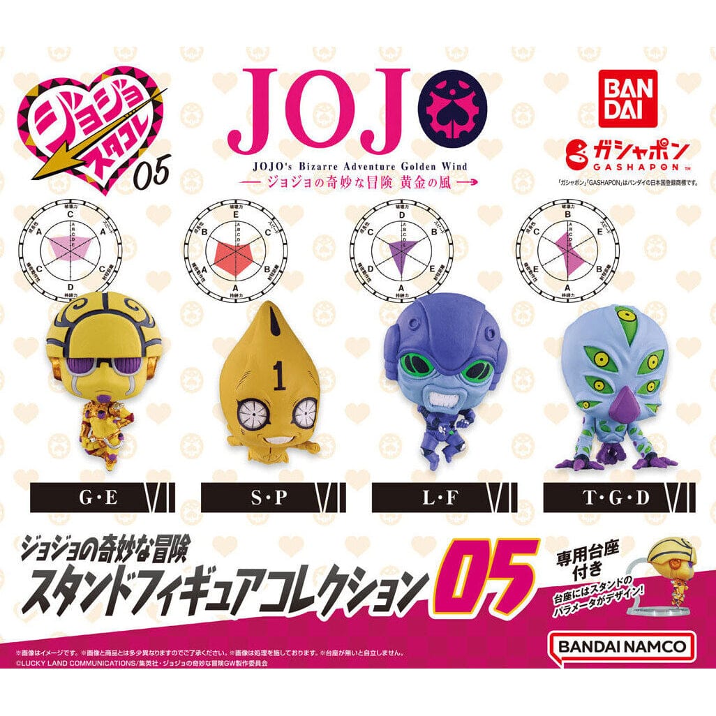 JBK JoJo's Bizarre Adventure Stand Figure Collection 05 Gashapon Kawaii Gifts