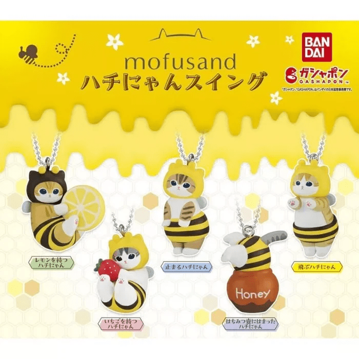 JBK Mofusand Cat Bee-Nyan Swing Gashapon Kawaii Gifts