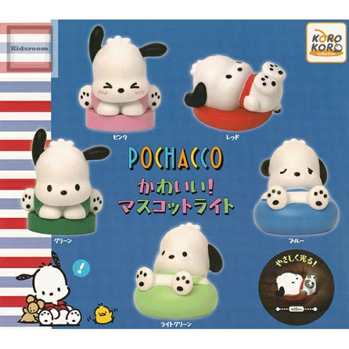 JBK Sanrio Pochacco Cute Mascot Light Figures Gashapon Kawaii Gifts