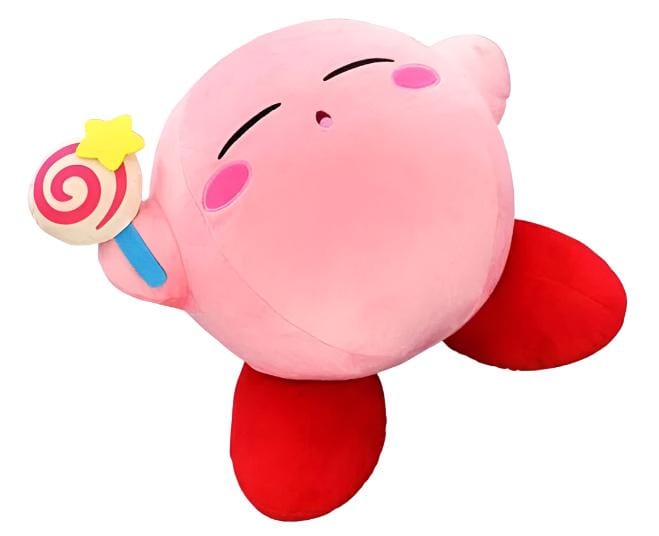 JBK Kirby Full And Sleepy Big 15" Plush Toy Kirby Kawaii Gifts 4582655075047