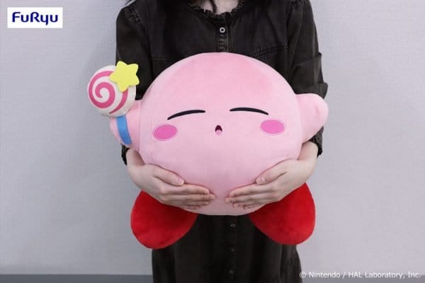 JBK Kirby Full And Sleepy Big 15" Plush Toy Kirby Kawaii Gifts 4582655075047