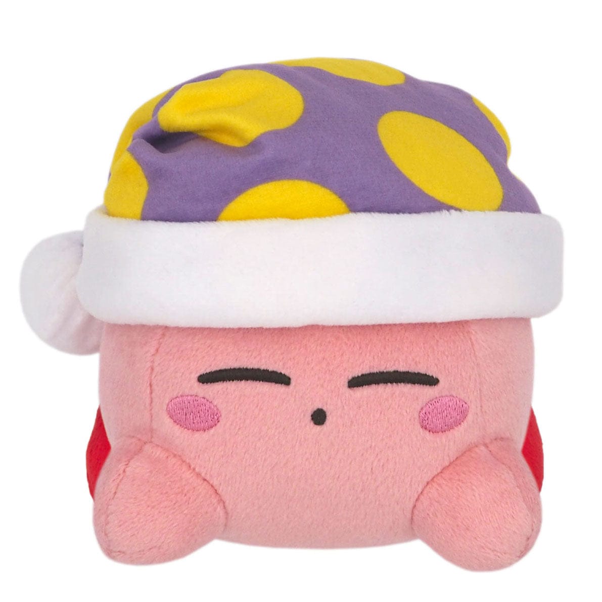 JBK Kirby's Dream Land All Star Kirby Sleep with Hat 6" Plush Kawaii Gifts 819996019145