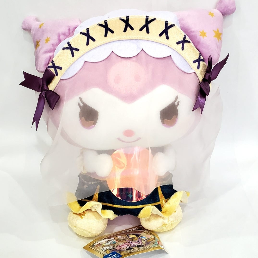 JBK Kuromi Fortune Tarot Big Plush 14.2" Kawaii Gifts