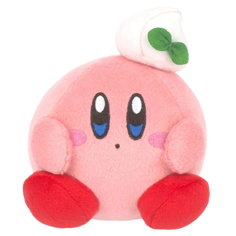 JBK Little Buddy Kirby's Adventure Kirby Whipped Cream 5" Plush Kawaii Gifts 819996019640