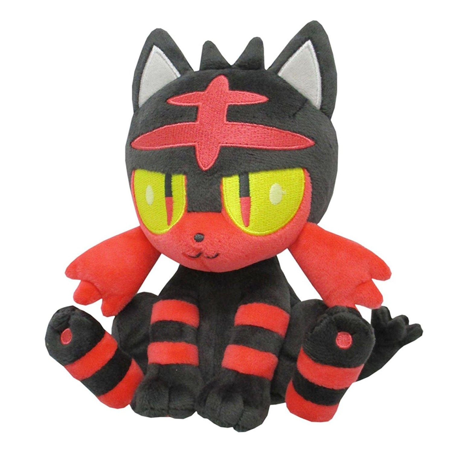 JBK Sanei All Star Pokemon Litten 7" Plush Kawaii Gifts 4905330033659