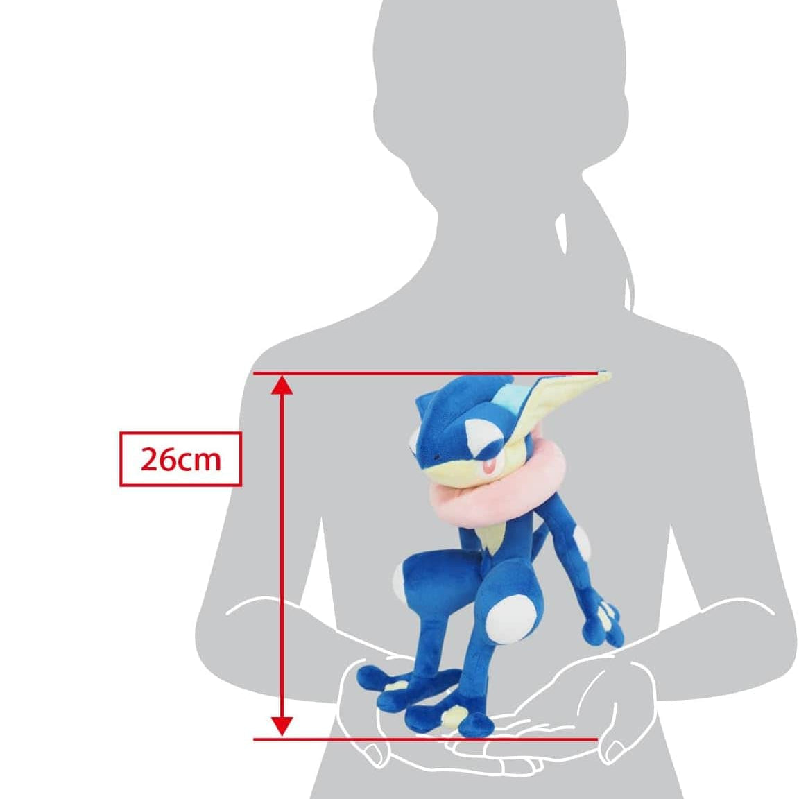 JBK Sanei Pokemon All Star Collection Greninja 9" Plush Kawaii Gifts 4905330033604