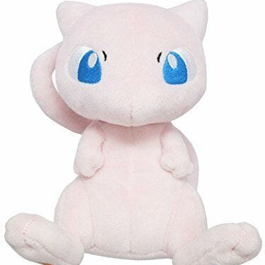 JBK Sanei Pokemon Mew 6" Plush Kawaii Gifts 4905330033307