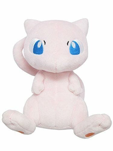 JBK Sanei Pokemon Mew 6" Plush Kawaii Gifts 4905330033307