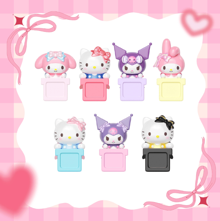 JBK Moetch Sanrio Characters Bow Sweetheart Series Lying Bean Surprise Box Kawaii Gifts