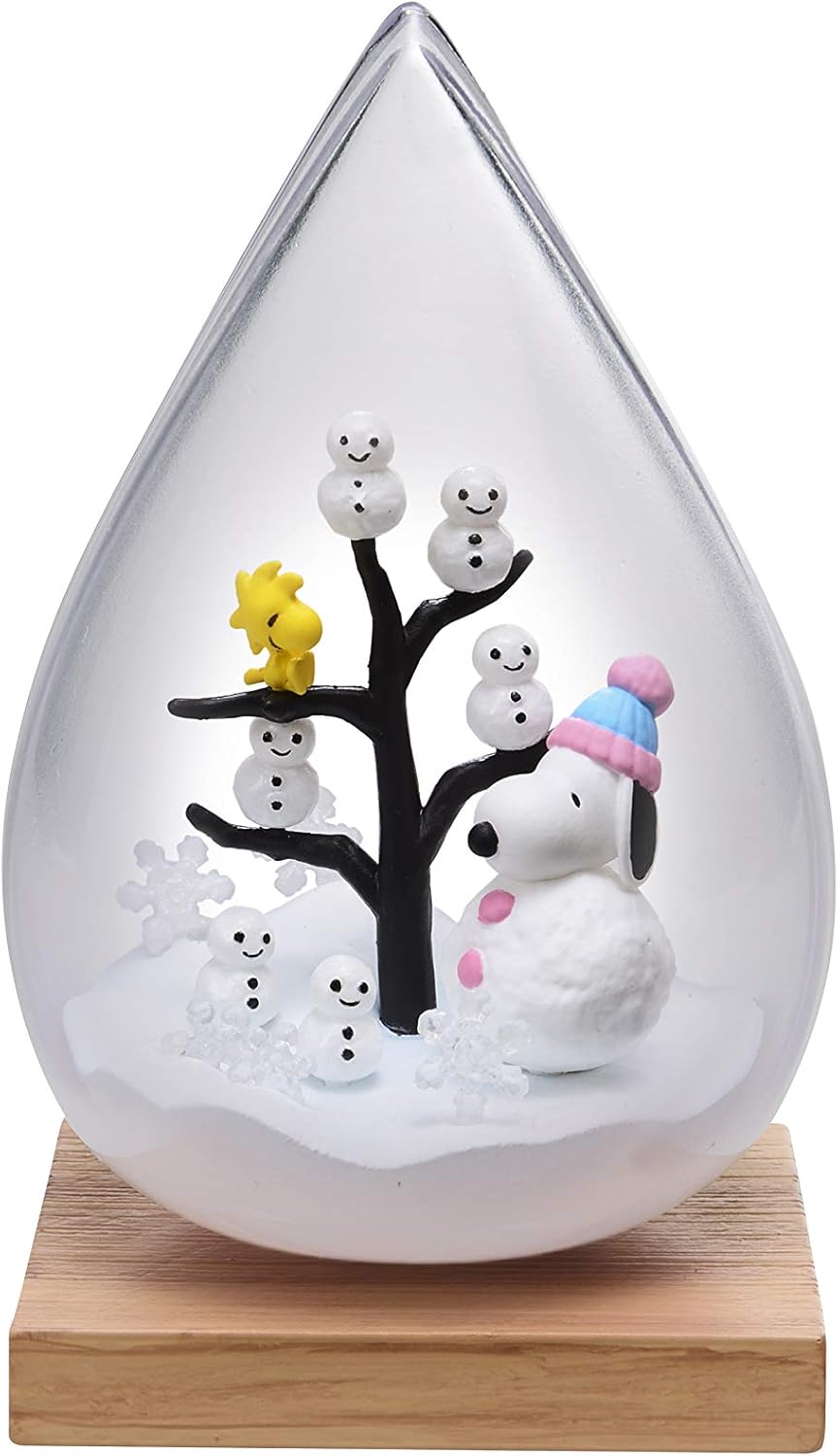 JBK Re-Ment Peanuts Snoopy Weather Terrarium Collection Blind Box Kawaii Gifts 4521121250915